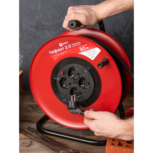 Удлинитель на катушке 