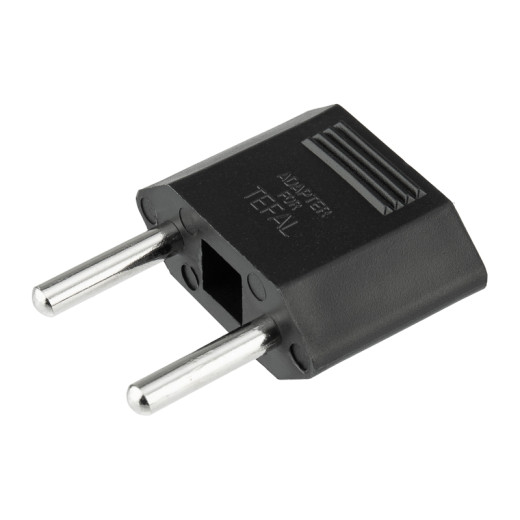 Адаптер сетевой (переxодник) с Евро А/F на тонкую вилку С1 плоский 