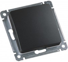 HEGEL Черный ВС10-471-08 Переключатель реверсивный на два направления, одноклавишный, скрытой установки, механизм