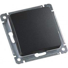 HEGEL Черный ВС10-471-08 Переключатель реверсивный на два направления, одноклавишный, скрытой установки, механизм