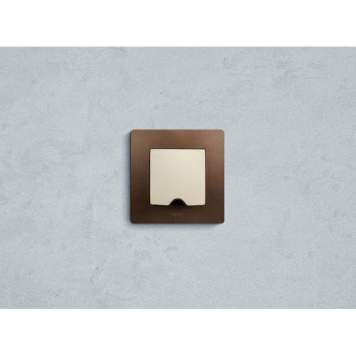 Вывод кабеля IP21 - Legrand Etika - с зажимом для кабеля - слоновая кость