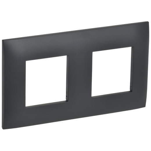 SKANDY Рамка 2-мест. SK-F02T титан IEK