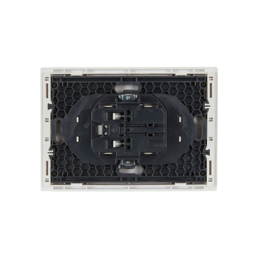 FORTE&PIANO Роз. 2-я без з/к з/ш б/к 10А FP226 бел. IEK