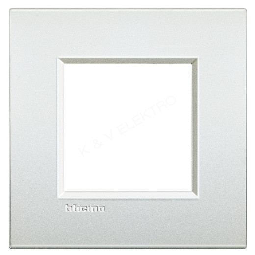 Livinglight Лицевая панель 2мод. Белый жемчуг