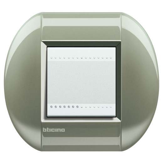 Livinglight Рамка овальная, 1 пост, цвет титан