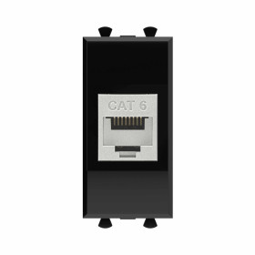 DKC Avanti Компьютерная розетка RJ-45 без шторки модульная, кат.6 экранированная, 