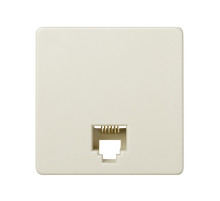 Simon 27 Мех Слоновая кость Розетка телефонная RJ-12, 6 конт