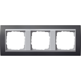 Gira Event Антрацит/Алюминий Рамка 3-ая