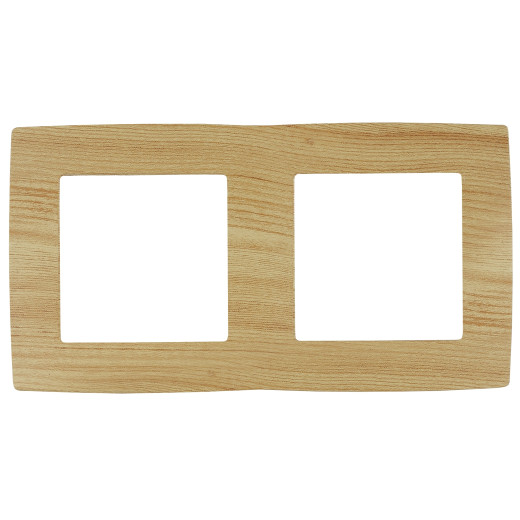 12-5002-11 ЭРА Рамка на 2 поста, Эра12, сосна (10/100/3000)