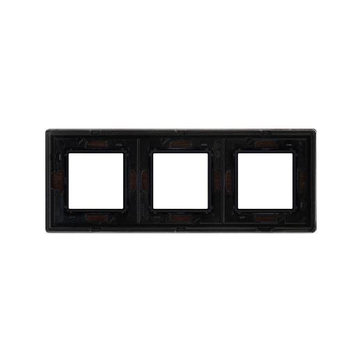 Рамка из натурального дерева 3 поста (6 мод.), Avanti, венге