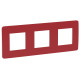 UNICA STUDIO рамка 3-поста, КРАСНЫЙ/белый