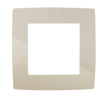 ЭРА 12-5001-02 Рамка на 1 пост, Эра12, слоновая кость (20/200/6400)