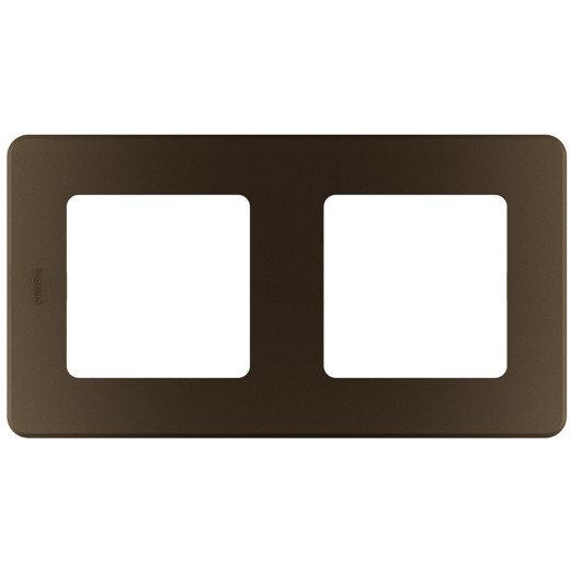 Рамка 2 поста - Legrand/Daccord Inspiria - бронза