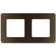 Рамка 2 поста - Legrand/Daccord Inspiria - бронза