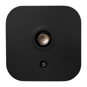 Legrand Quteo IP20 Чёрный матовый Розетка TV (телевизионная) 