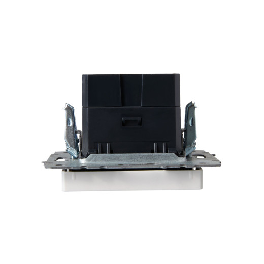 BRITE Роз. USB A+A 3,1А РЮ10-1-БрЖ жемч. IEK