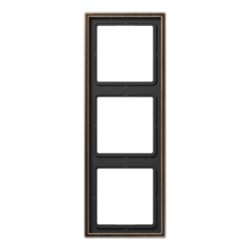 JUNG LS 990 Латунь Antik Рамка 3-ая