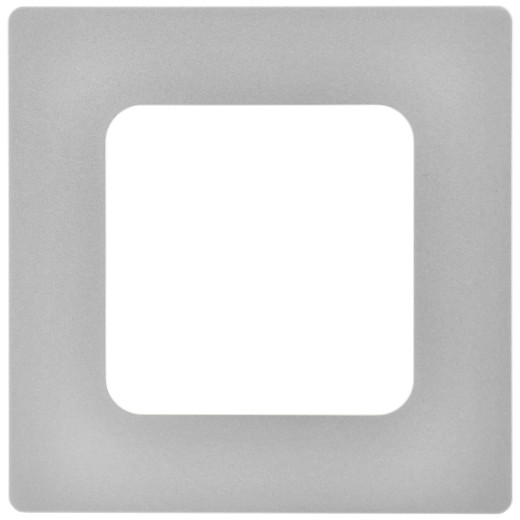 FLITE Рамка 1-мест. РУ-1-К-ФлА ал. IEK