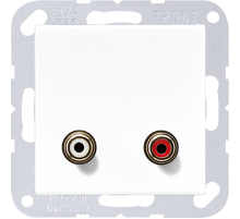 JUNG Белая Накладка 