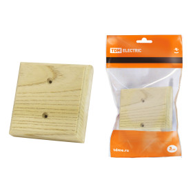 TDM Накладка на бревно деревянная универсальная НБУ 1П 95х95 мм, сосна