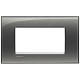 Livinglight Рамка прямоугольная, 4 модуля, цвет Лондонский туман