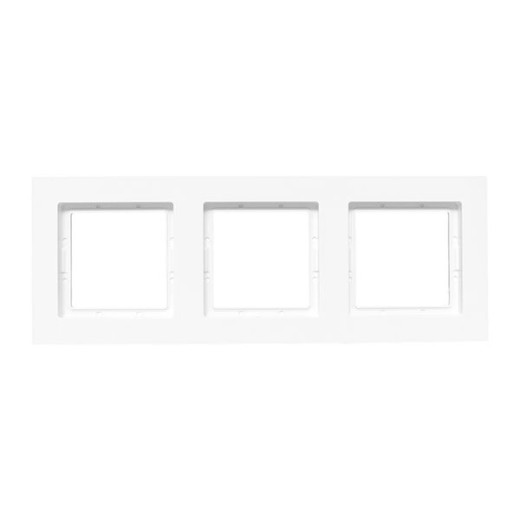 3 - местная рамка, IP44, белая, пластик Эпика EKF