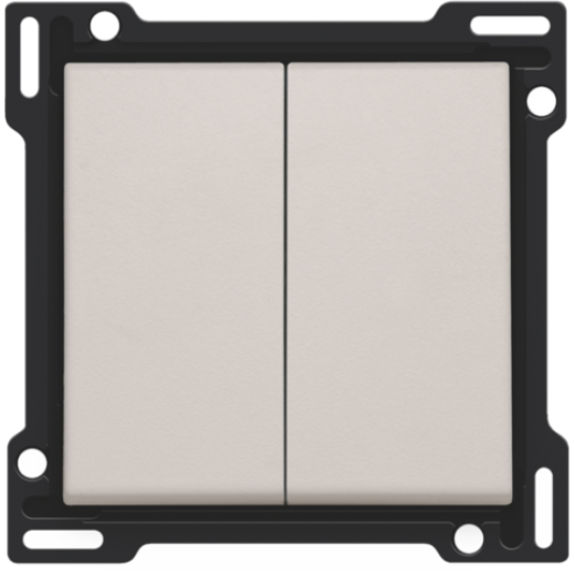 Клавиша двойная, серый