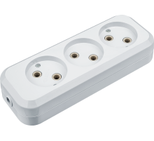 Navigator Колодка 61 585 NCA-BL01-03-X-WH 3гн б/з АБС пластик