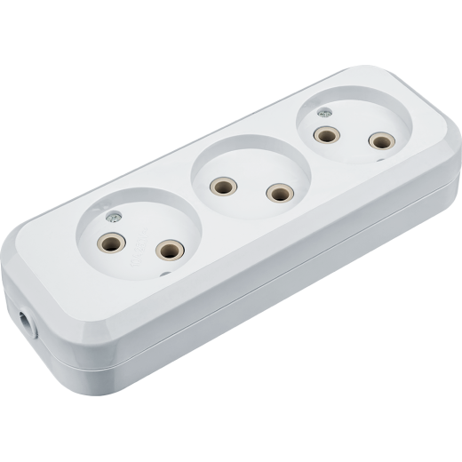 Колодка Navigator 61 585 NCA-BL01-03-X-WH 3гн б/з АБС пластик