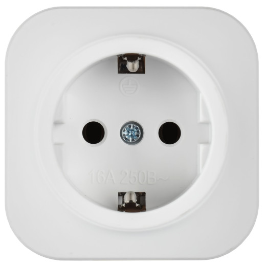 GLORY Роз. с з/к без з/ш о/у 16А РС20-3-ХБм бел. м. IEK