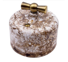 BIRONI Ришелье Керамика Мрамор Выключатель 1-кл. проходной