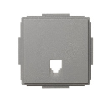Simon 27 Scudo Серая Накладка на механизм телефонной розетки