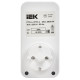 РТЭ-4 Розетка-таймер электр. с USB 15мин-8ч 16А IP20 бел IEK