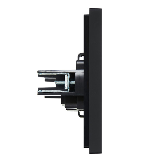 FORTE&PIANO Роз. без з/к с з/ш в/к 10А FP117 чер. IEK