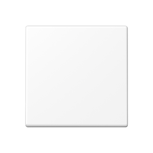 Клавиша для балансирных выключателей, дюропласт, белый матовый