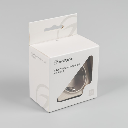 Механизм электрической розетки SCT-MEU1-PL-GD-V (250V, 16A) (Arlight, -)