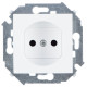 Simon 15 Белый Розетка 2P, 16А, 250В, винт.заж.