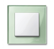 Schneider Electric Merten SM M-Elegance Стекло Зеленое кальцит Рамка 1-ая