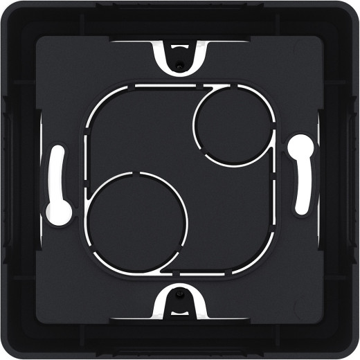 Коробка для накладного монтажа 1 пост - Legrand/Daccord Inspiria - антрацит