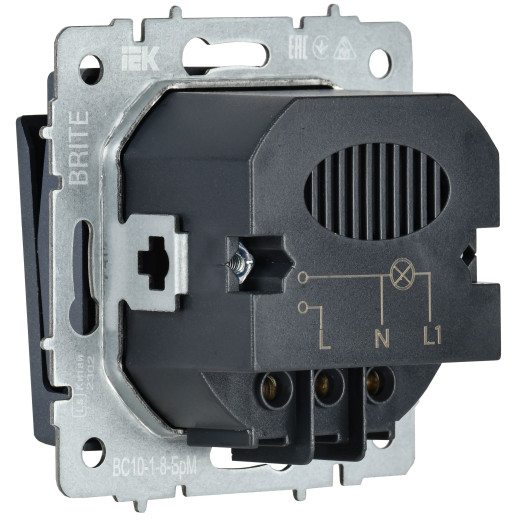 BRITE Выключ. карточный 30А ВС10-1-8-БрМ мар. IEK