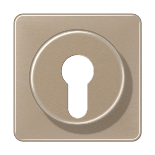Крышка для выключателя с замком, золотая бронза