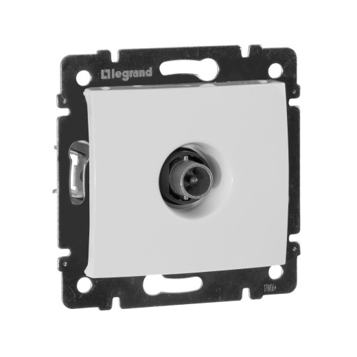 Розетка TV (телевизионная) - Legrand Valena - оконечная - белый