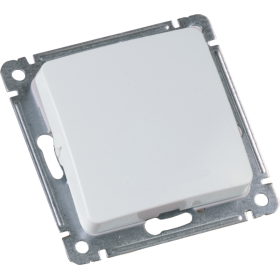 Hegel Мастер внутр Белый ВС10-411 Выключатель 1-клавишный, механизм