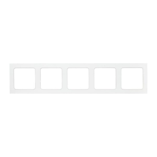 Стокгольм Рамка 5-местная белая EKF