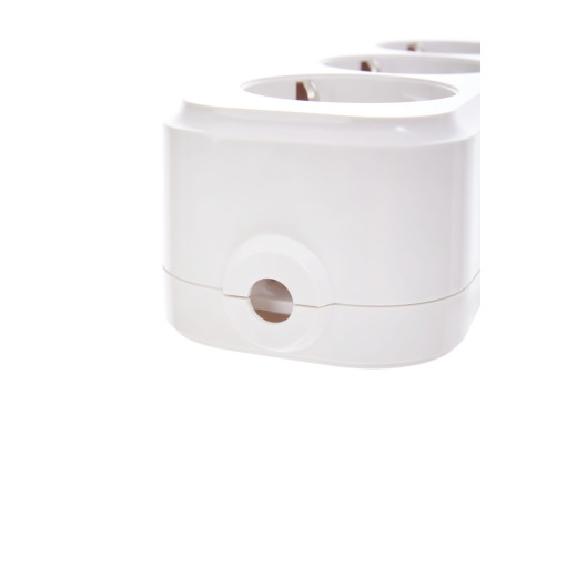 Розетка переносная разб. К03 3 места CLASSIC IEK