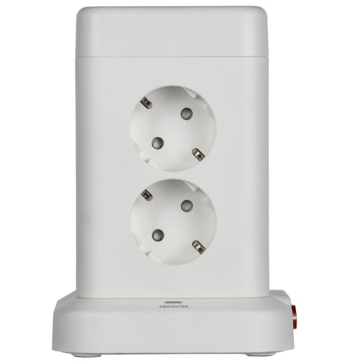 DOMINIC Удлинитель У08K 1,5м 3х1мм2 USB A+C 20Вт бел IEK