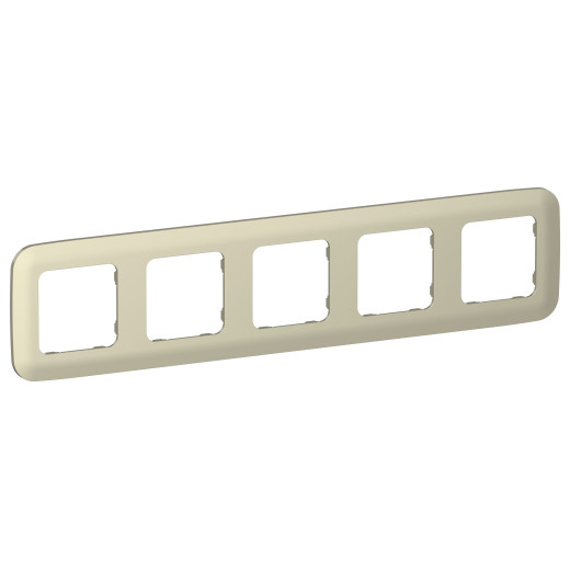 FLITE Рамка 5-мест. РУ-5-А-ФлШ шам. IEK