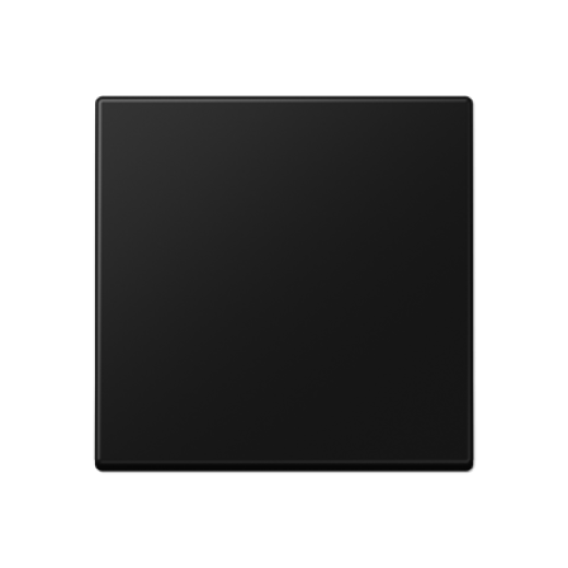 Клавиша для балансирных выключателей, дюропласт, черный матовый