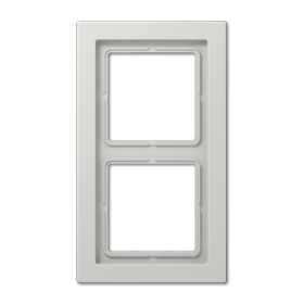 JUNG LSD Светло-серая (дуропласт) Рамка 2-ая