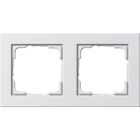 Gira E2 Белый глянц Рамка 2-ая